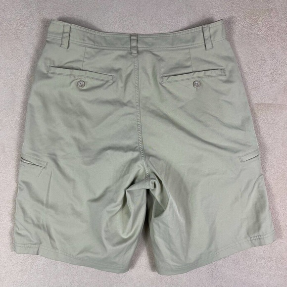Champion Mens 34 Cargo Hiking Shorts Light‎ Green/Mint Mid Rise Regular Fit - Picture 11 of 12